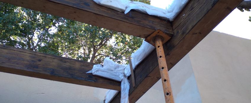 CONSOLIDACIÓN DE VIGUETAS DE MADERA CON SISTEMA BETA